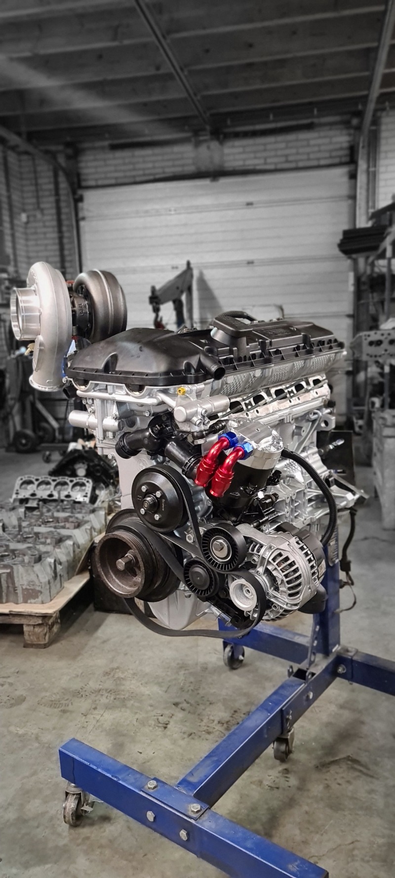 Ombouw BMW 330i motor