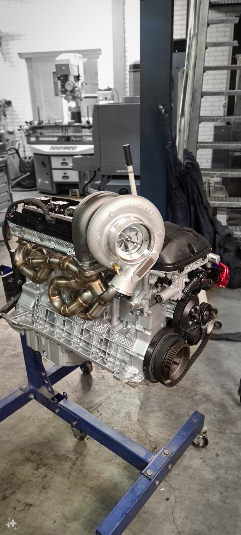 Ombouw BMW 330i motor